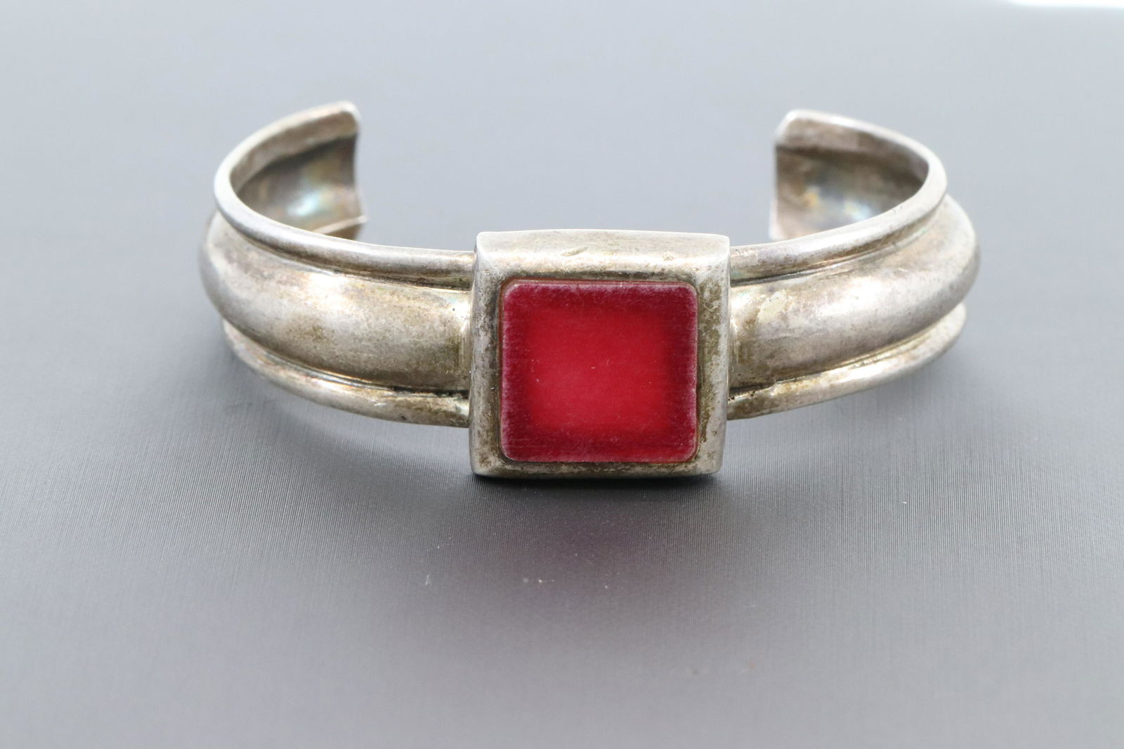 Ladies 925 Silver Cuff Bangle (1 of 5)