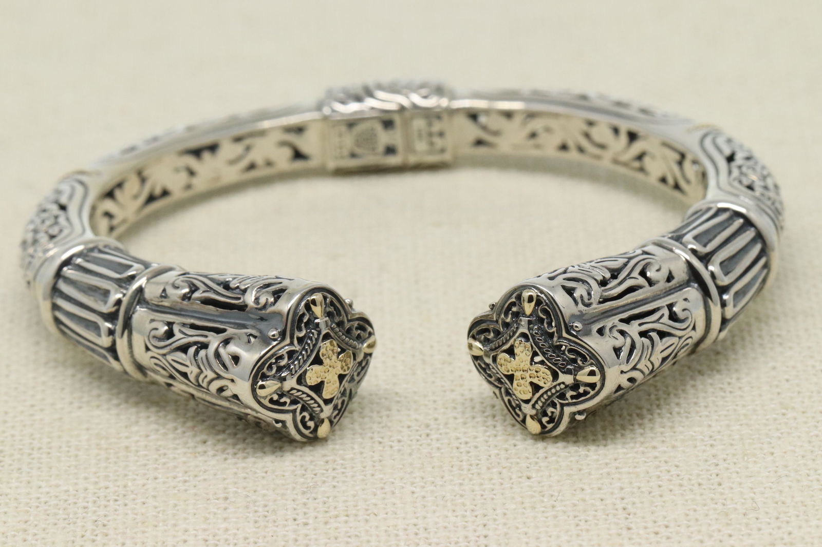 Enchanta Collection Sterling Silver & 18K Filigree (1 of 6)