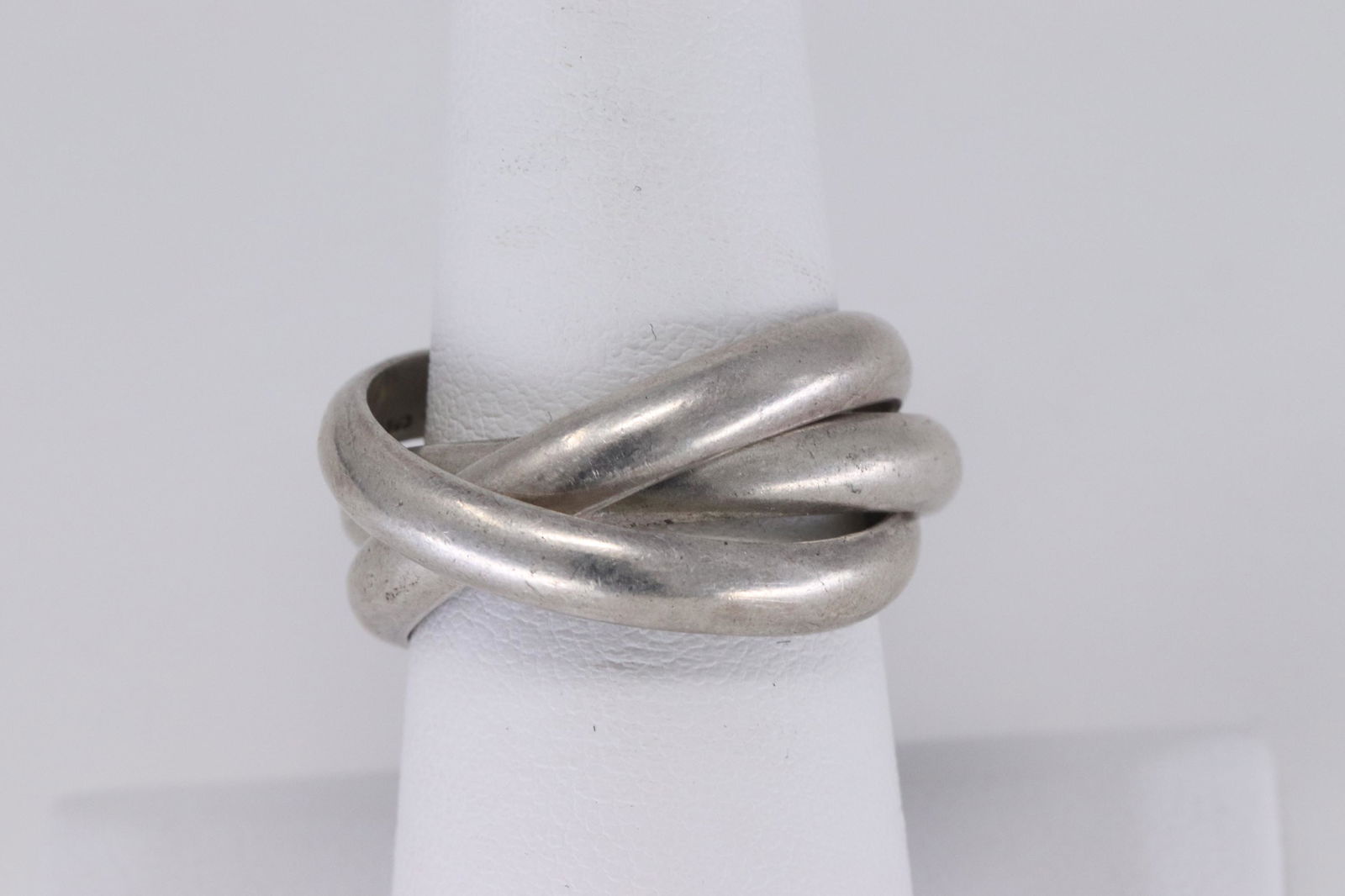Men's  Silver Triple Ring (1 of 2)