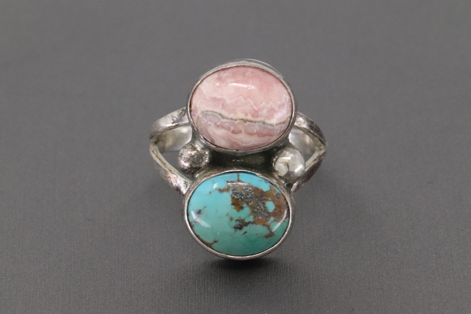 Ladies Sterling M Bennett turquoise ring (1 of 3)