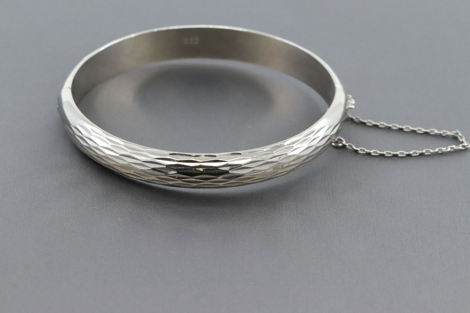 925 silver bangle (1 of 3)