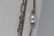 David Yurman Sterling Silver Pearl and Diamond 3 Strand - 3