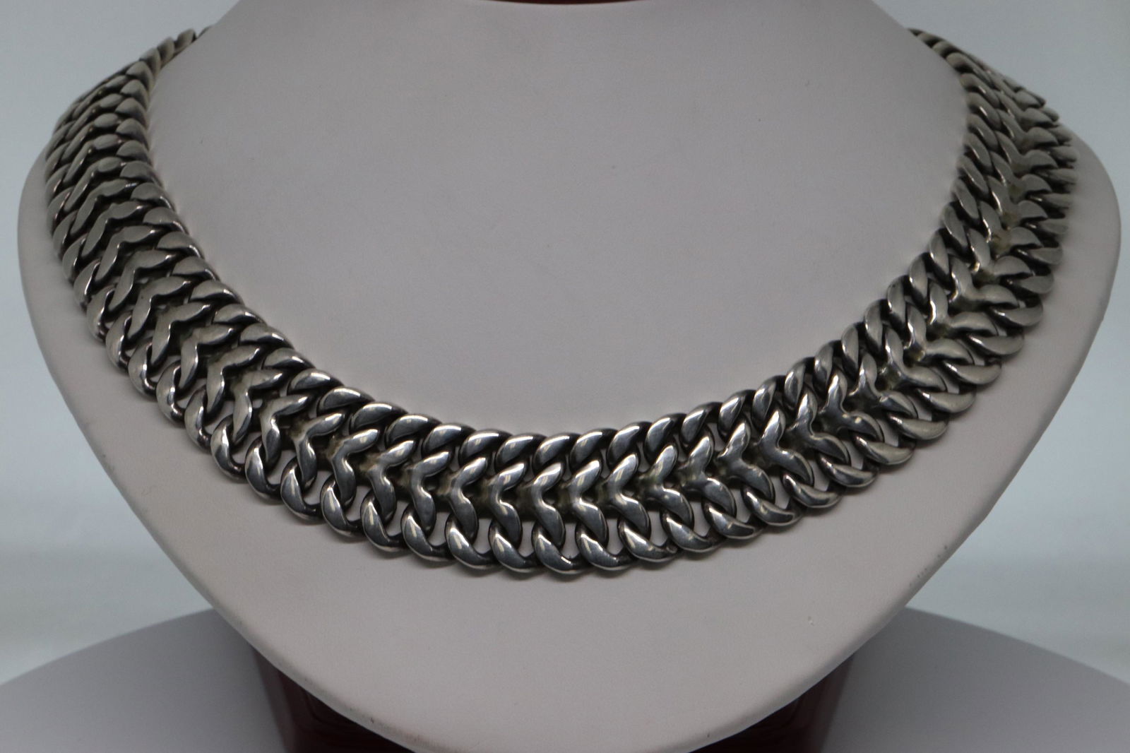 Ladies 925 Silver Choker Chain (1 of 5)
