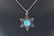 925 Silver Turquoise Necklace.