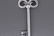 Tiffany & Co Silver Fleur De Lis Large Key Pendant - 3