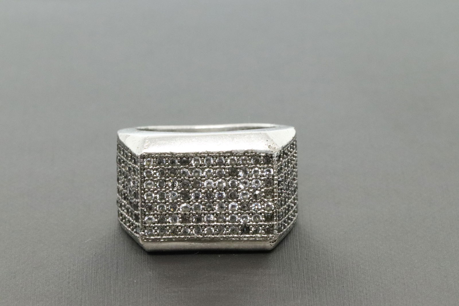 925 Silver Mens Ring. (1 of 4)