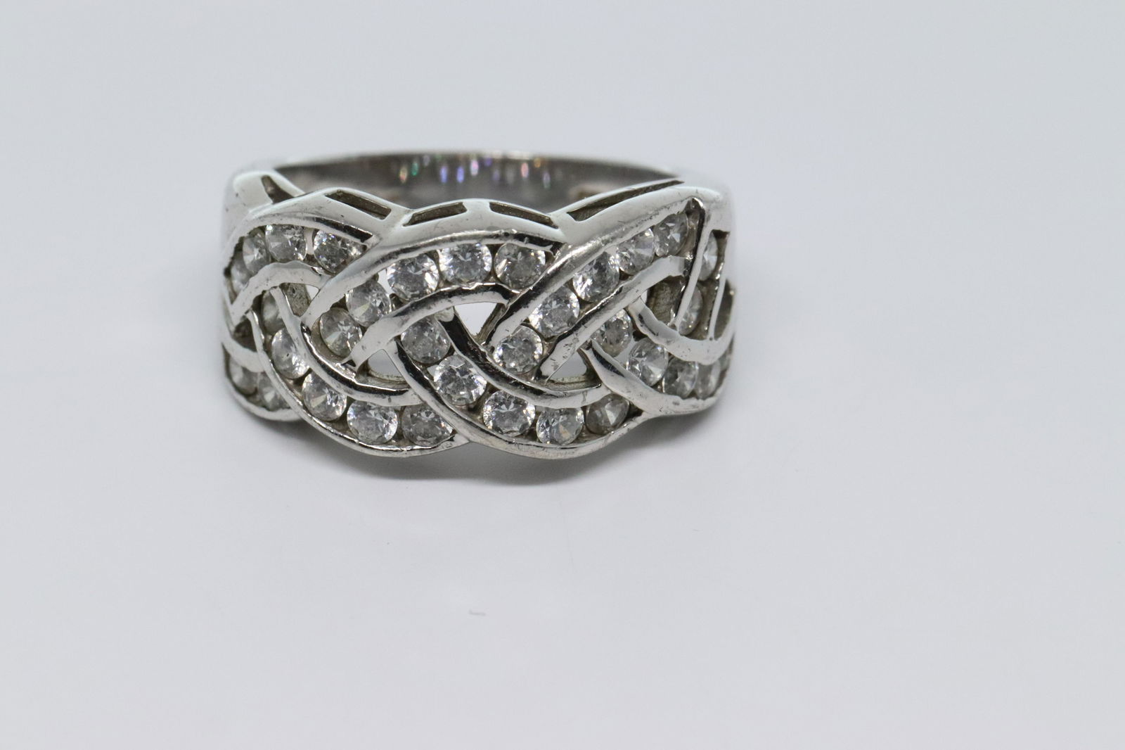 925 Ladies Silver Ring (1 of 4)
