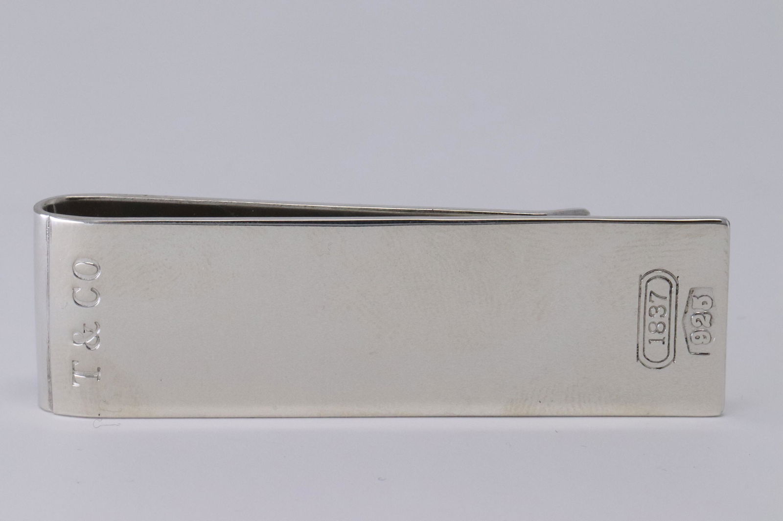 Tiffany & Co Silver 1837 Money Clip Holder (1 of 4)