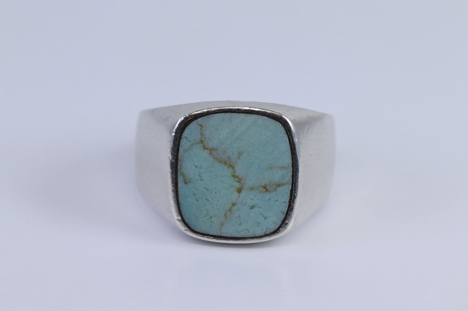 925 Silver Turquoise Ring. (1 of 3)