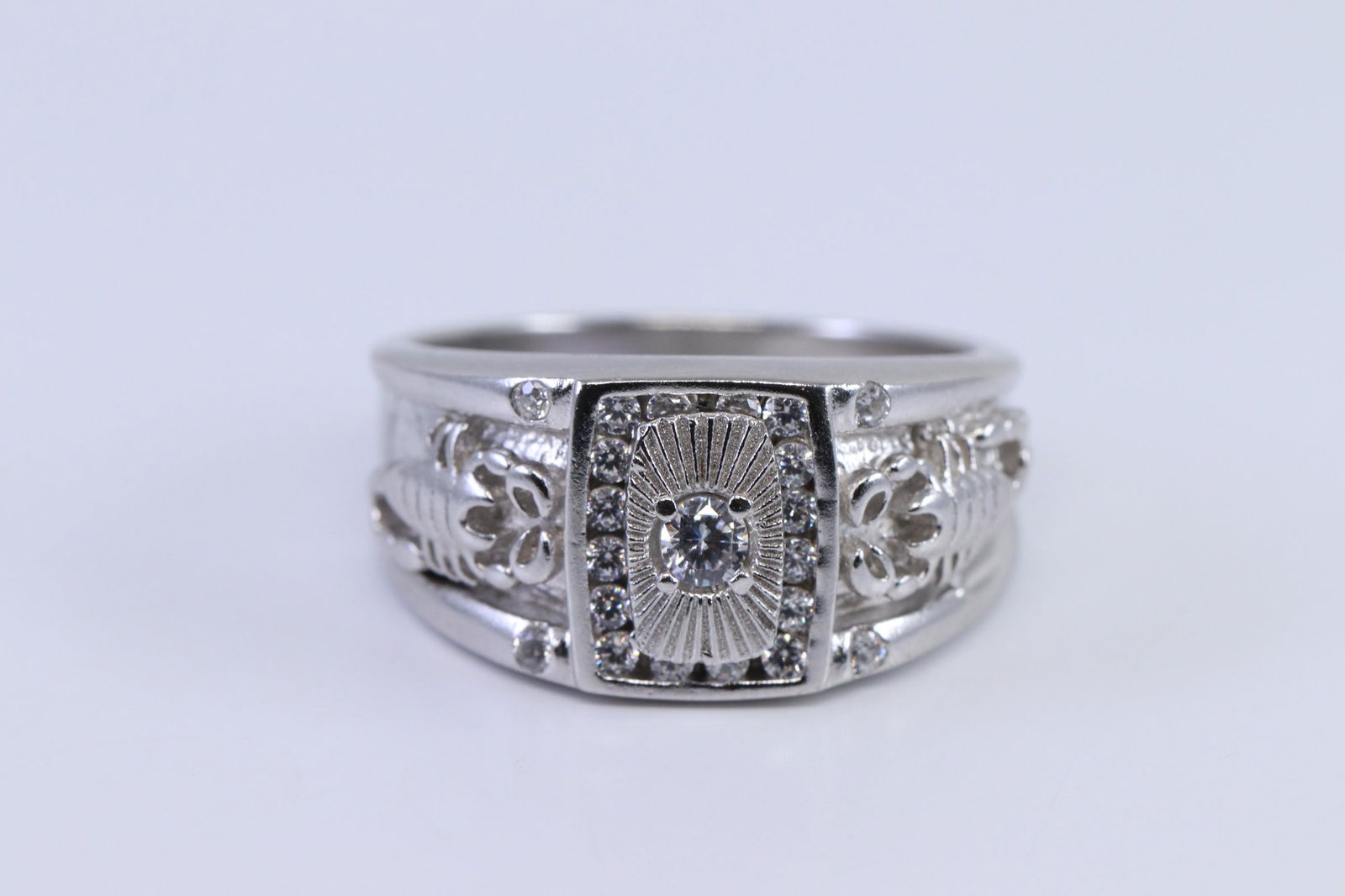 Men's 925 Silver Scorpio Ring (1 of 3)