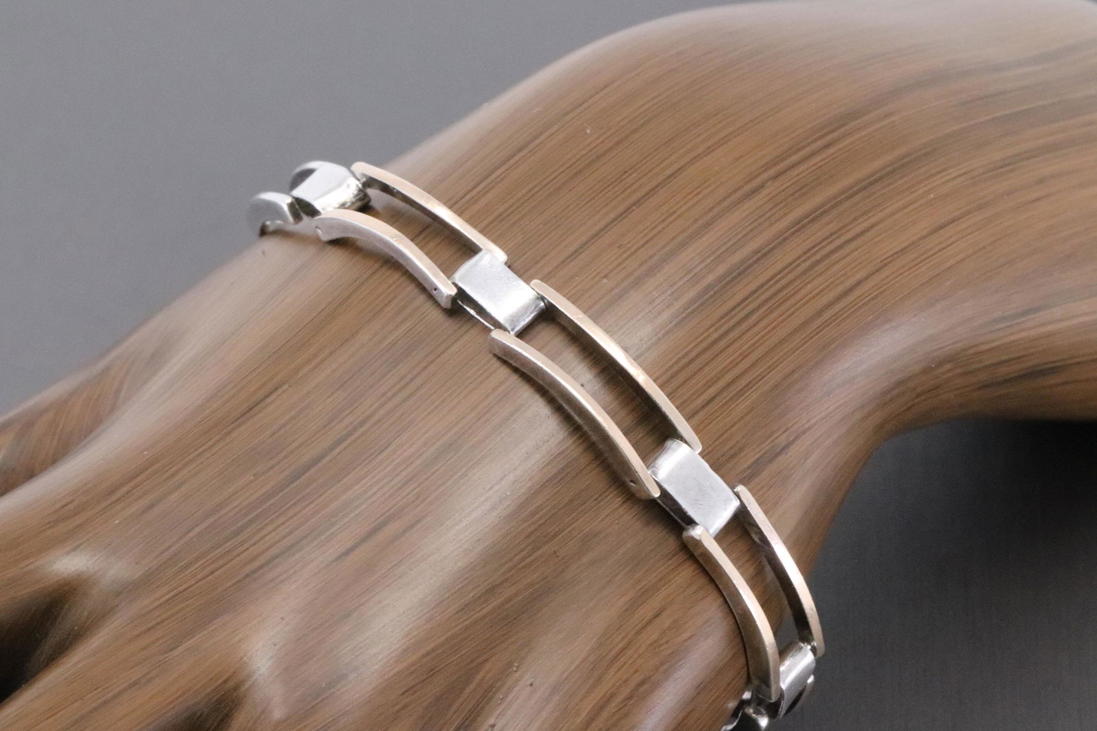 925 18K/Silver Unisex Bracelet (1 of 4)