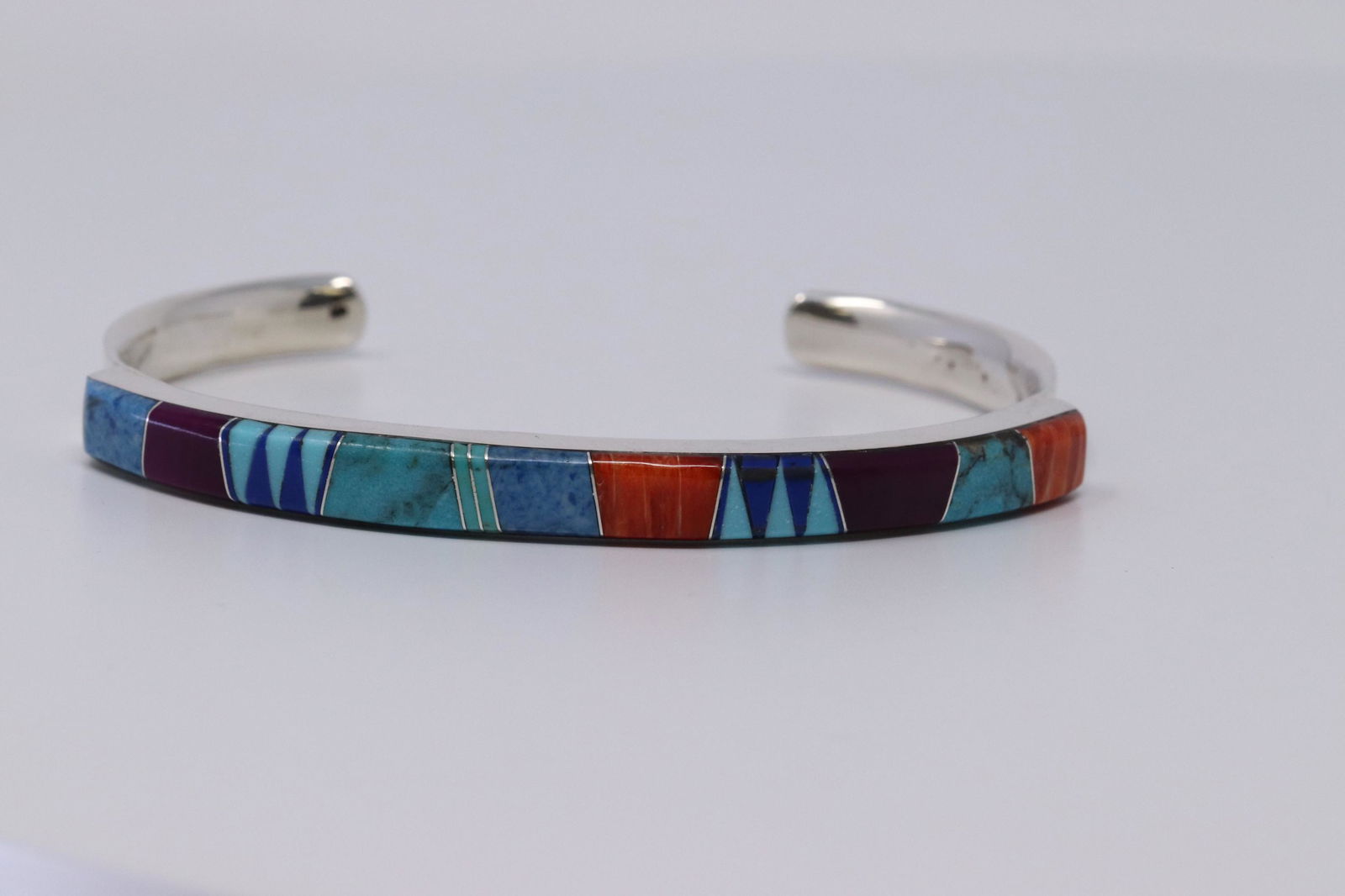 Navajo Sterling silver Bangle (1 of 4)