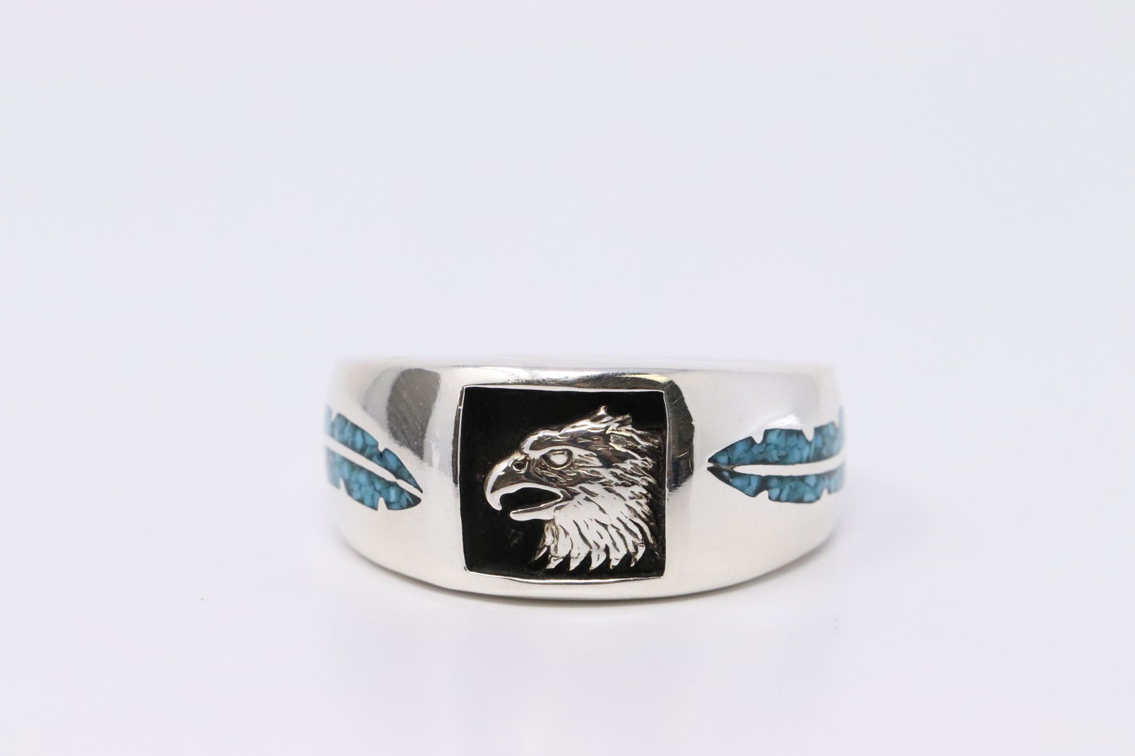 Sterling Silver Men's Ring. (1 of 3)