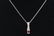 Ladies 925 silver necklace.