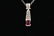 Ladies 925 silver necklace. - 2