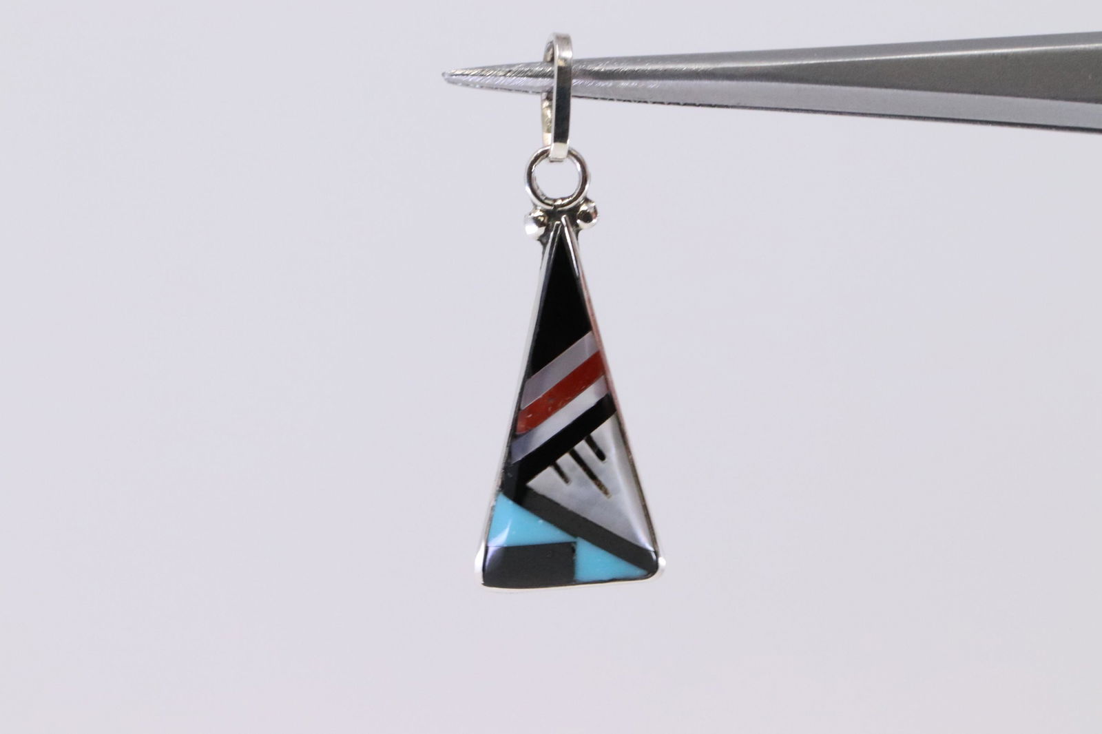 Navajo Sterling silver pendant. (1 of 3)