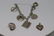 Lot Of 3 Ladies Charms Bracelet,snake ring,heart