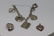Lot Of 3 Ladies Charms Bracelet,snake ring,heart - 2