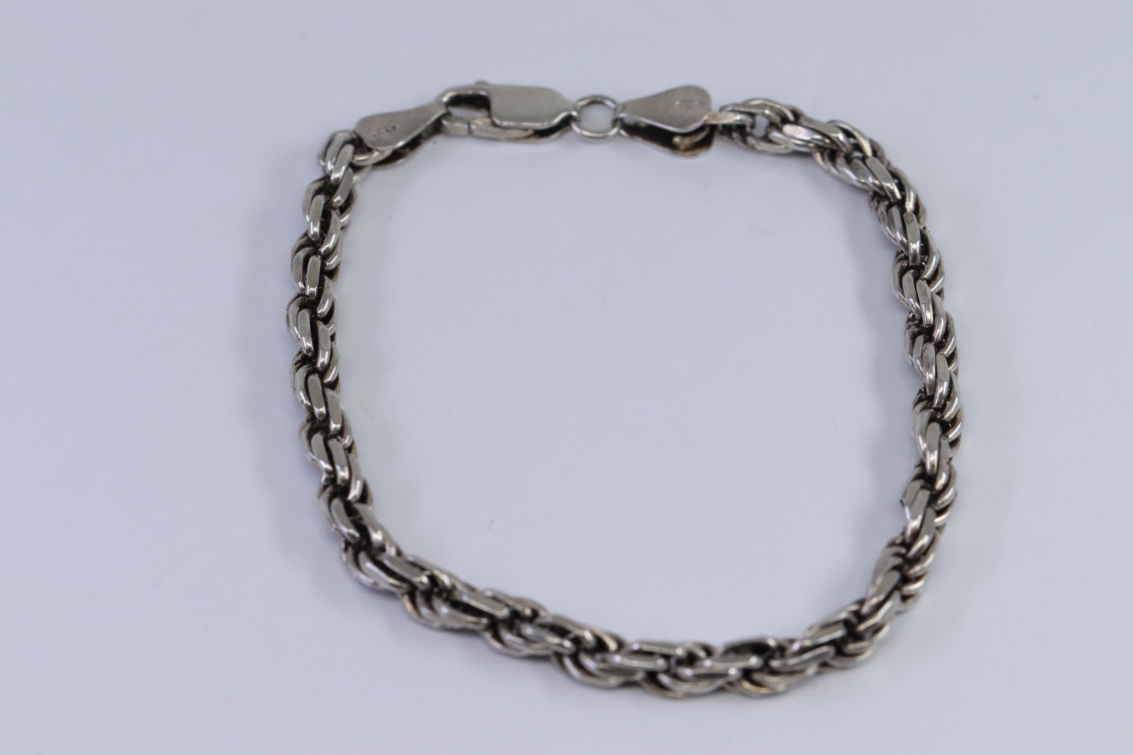 925 Silver Rope Bracelet. (1 of 4)