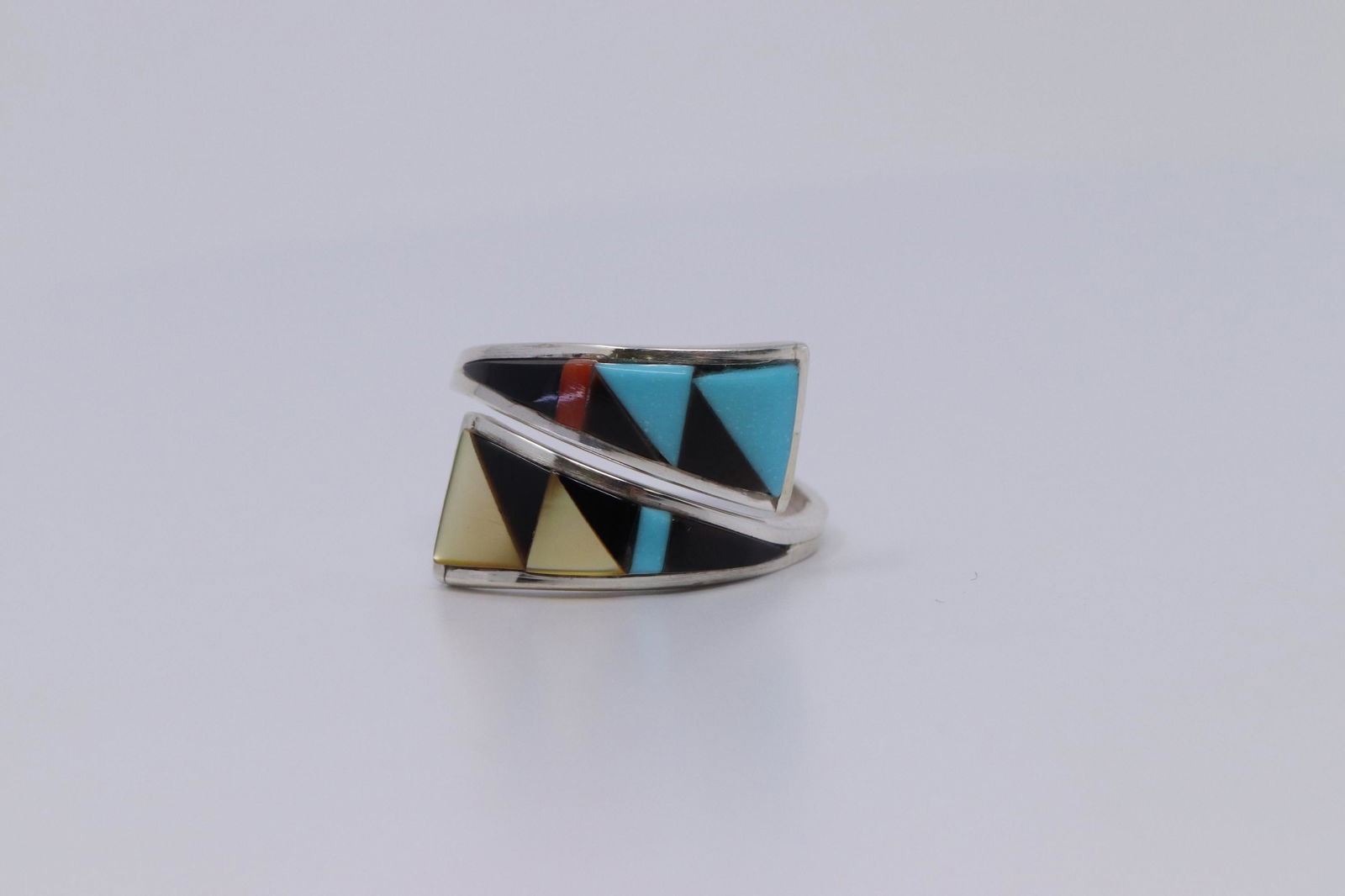 Navajo Sterling Silver Ladies Ring. (1 of 3)