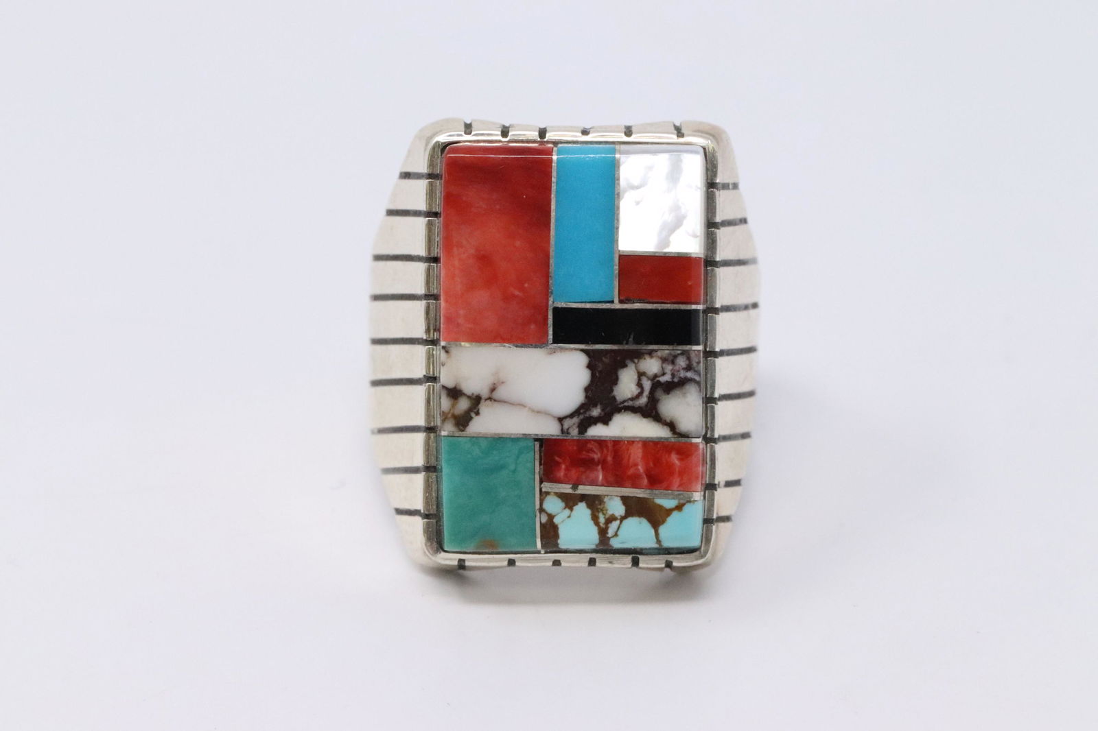 Native American Sterling Silver Navajo Handmade (1 of 4)
