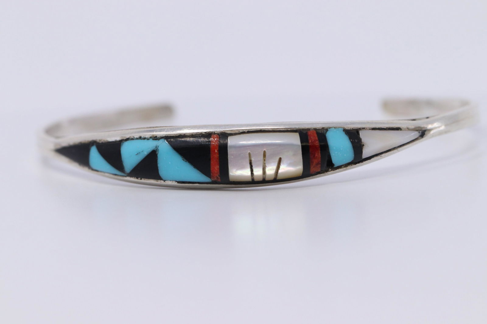 Sterling Silver Zuni Bracelet R.B. (1 of 5)