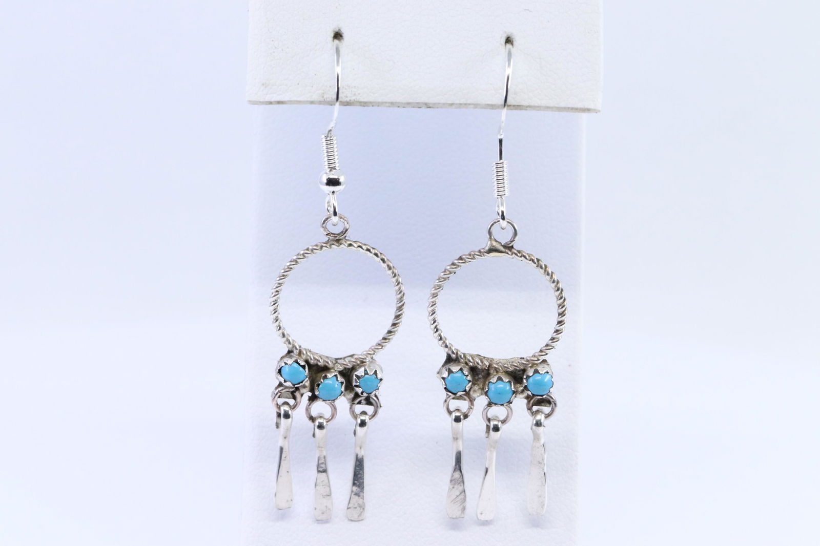 Navajo Sterling Silver Earring (1 of 3)