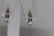 14Kt Ladies Diamond Hoop Earrings