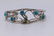 Navajo Native American Kingman Turquoise Bracelet by