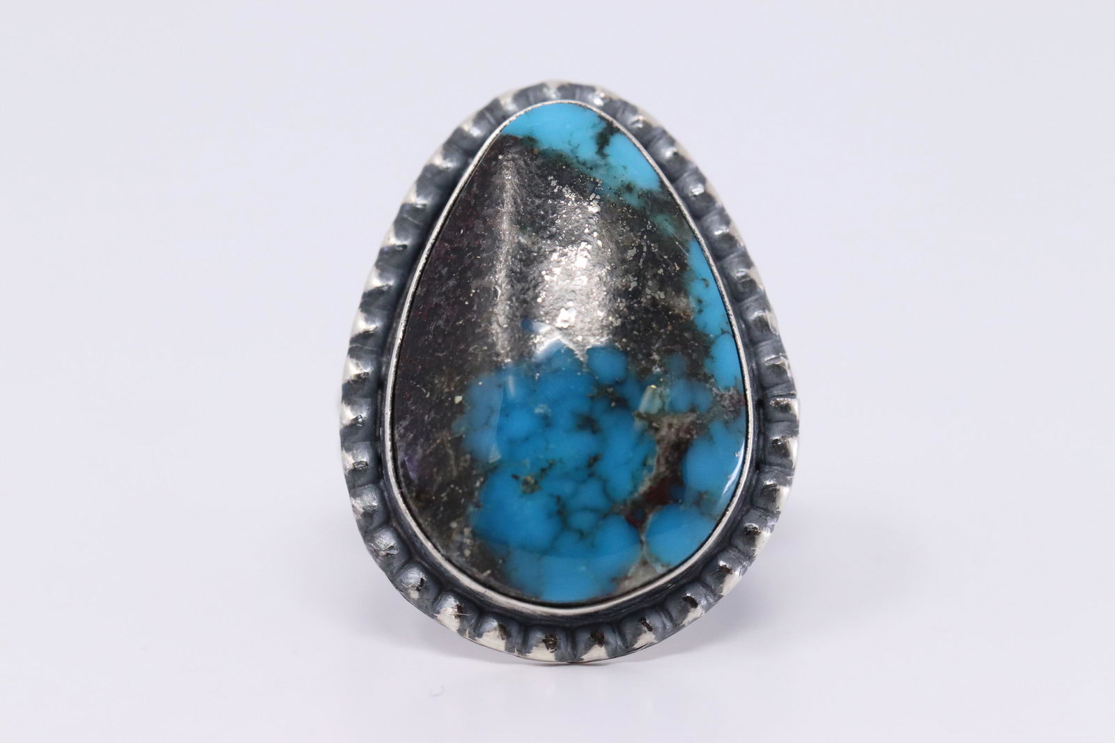 Native American Navajo Handmade Sterling Silver Kingman (1 of 4)