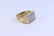 14KT Men's Diamond Nugget Ring - 2