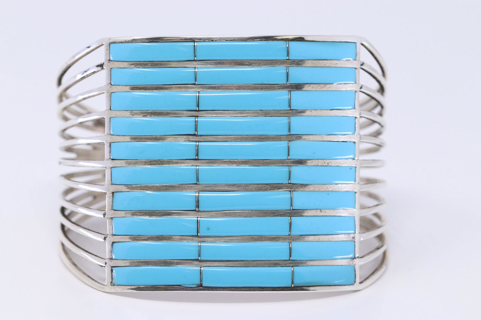 Native American Sterling Silver Zuni Handmade by Andrew (1 of 4)