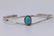 Navajo Indian Sterling Silver Turquoise Bracelet Elton