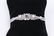18Kt White Gold Diamond / Sapphire Full Set RARE - 4