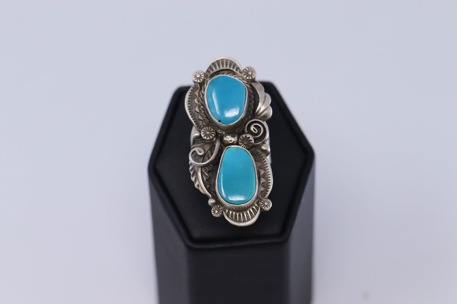 Native American Navajo Handmade Turquoise Ring By (1 of 3)