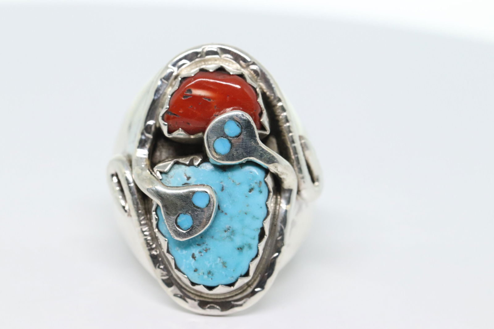 Native American Navajo Handmade By Glorta G Zuni Men's (1 of 4)