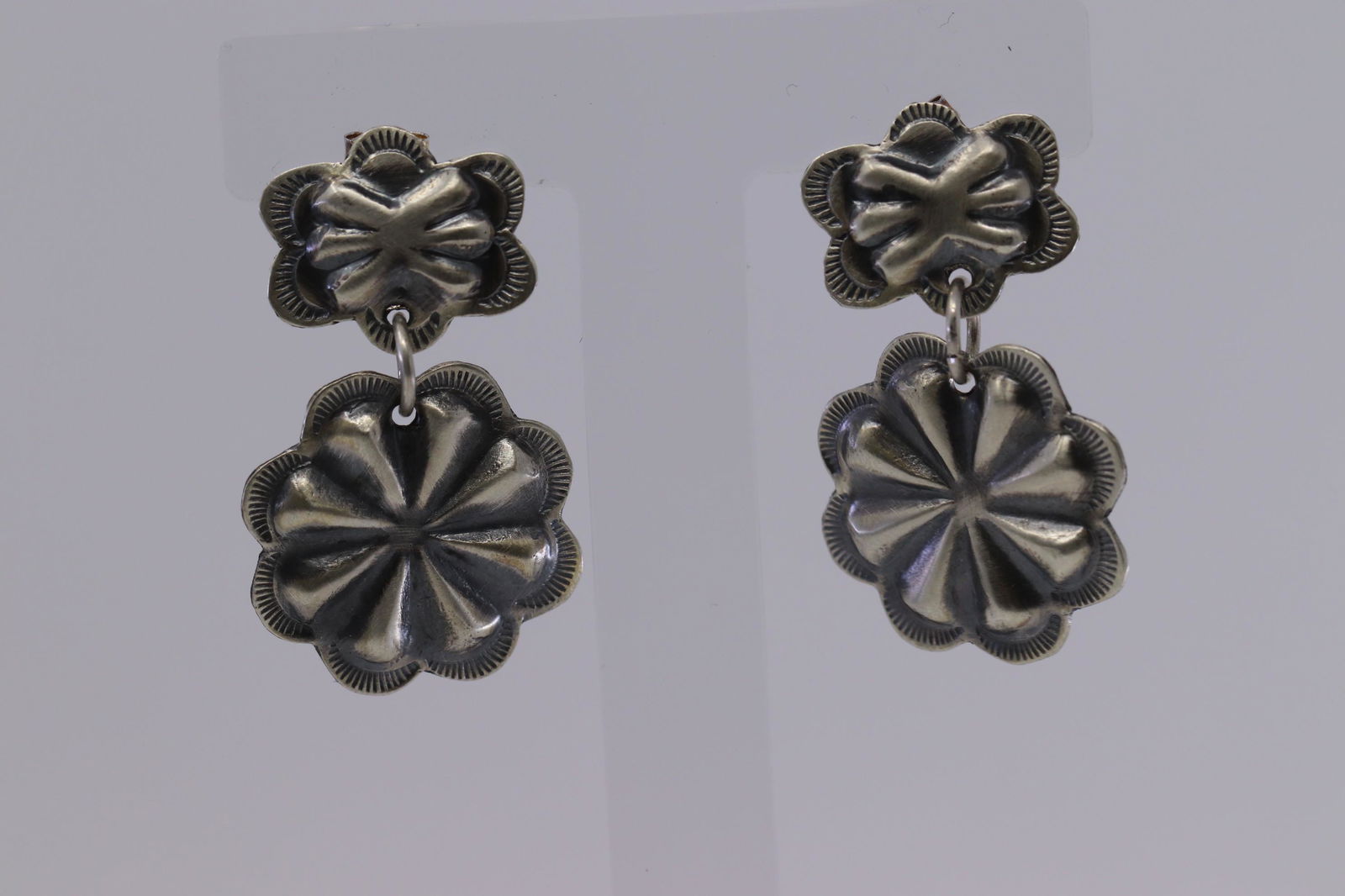 Native American Navajo Handmade Earrings By Ryan Begay (1 of 2)