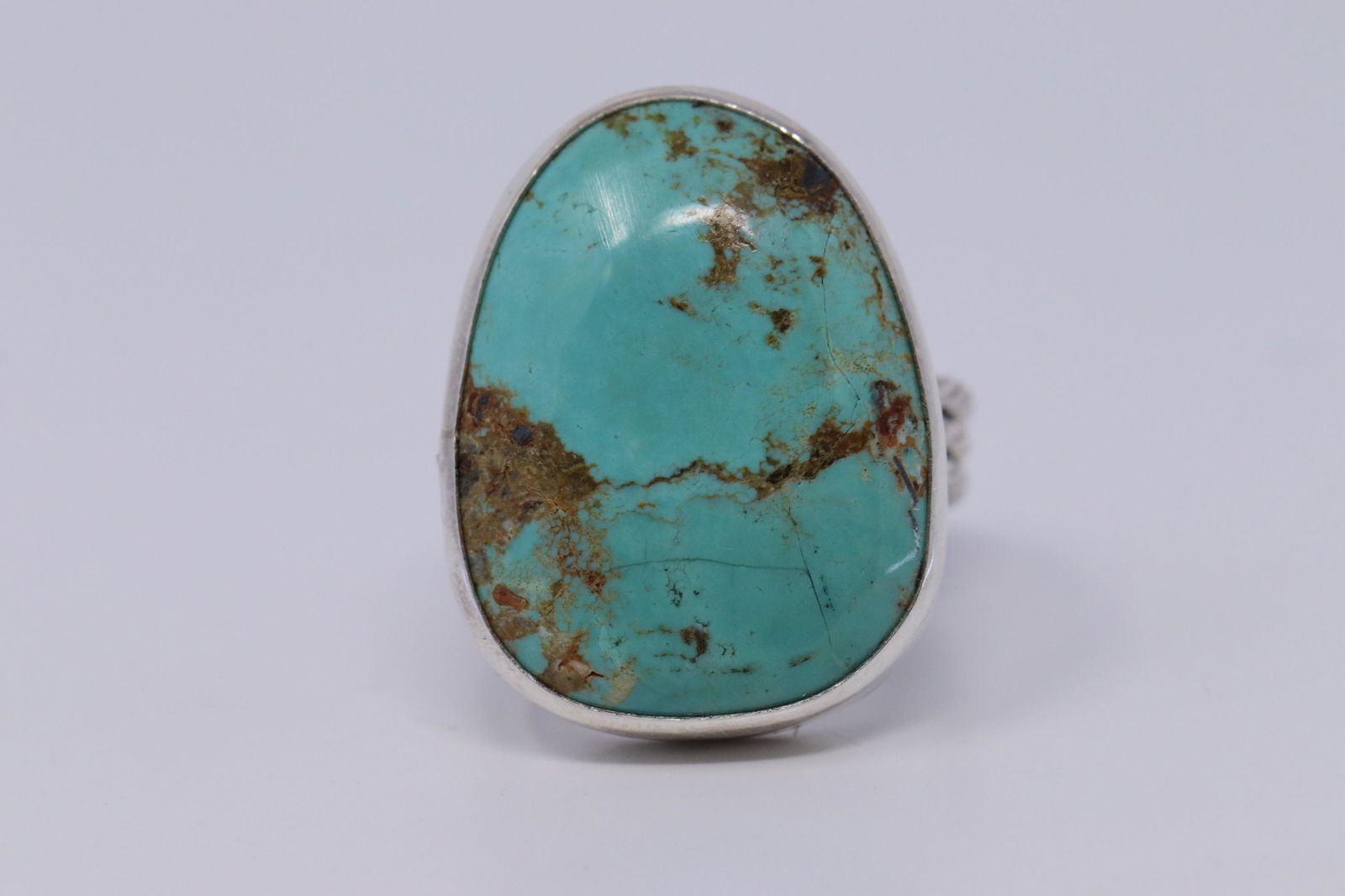 Native American Navajo Handmade Turquoise Ring. (1 of 3)