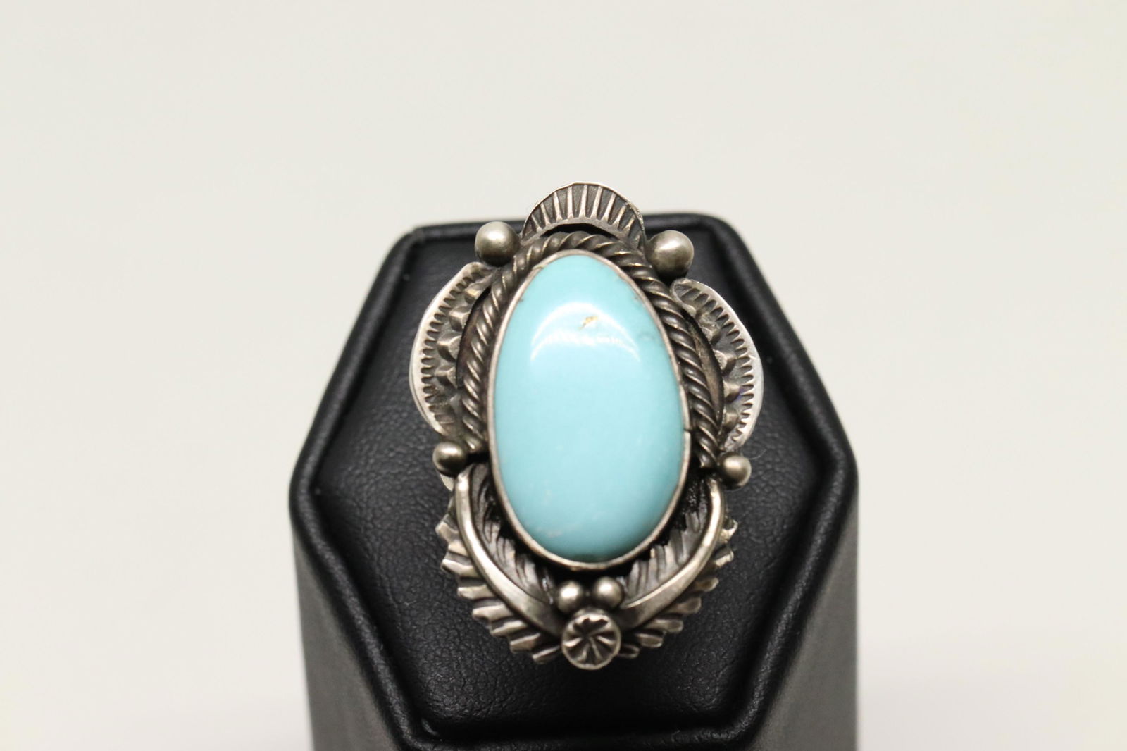 Native American Navajo Handmade Turquoise Ring By (1 of 3)