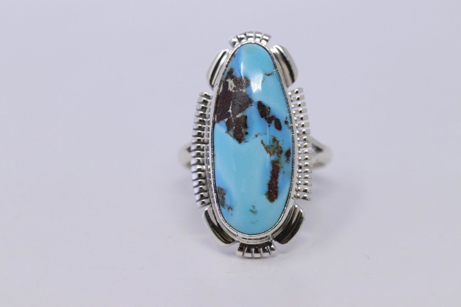 Native American Navajo Handmade Ring With Golden Hills (1 of 3)