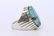 Native American Navajo Handmade Ring By Ray Jack. - 2