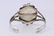 Navajo Native Kingman Spider Web Turquoise Sterling - 3