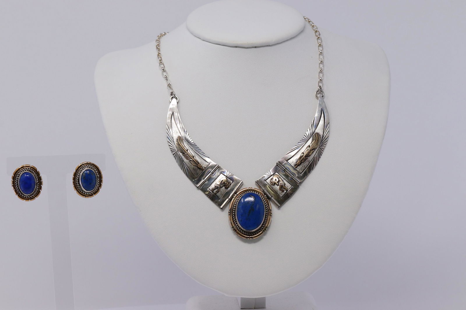 Native American Navajo Handmade Sterling Silver With (1 of 7)