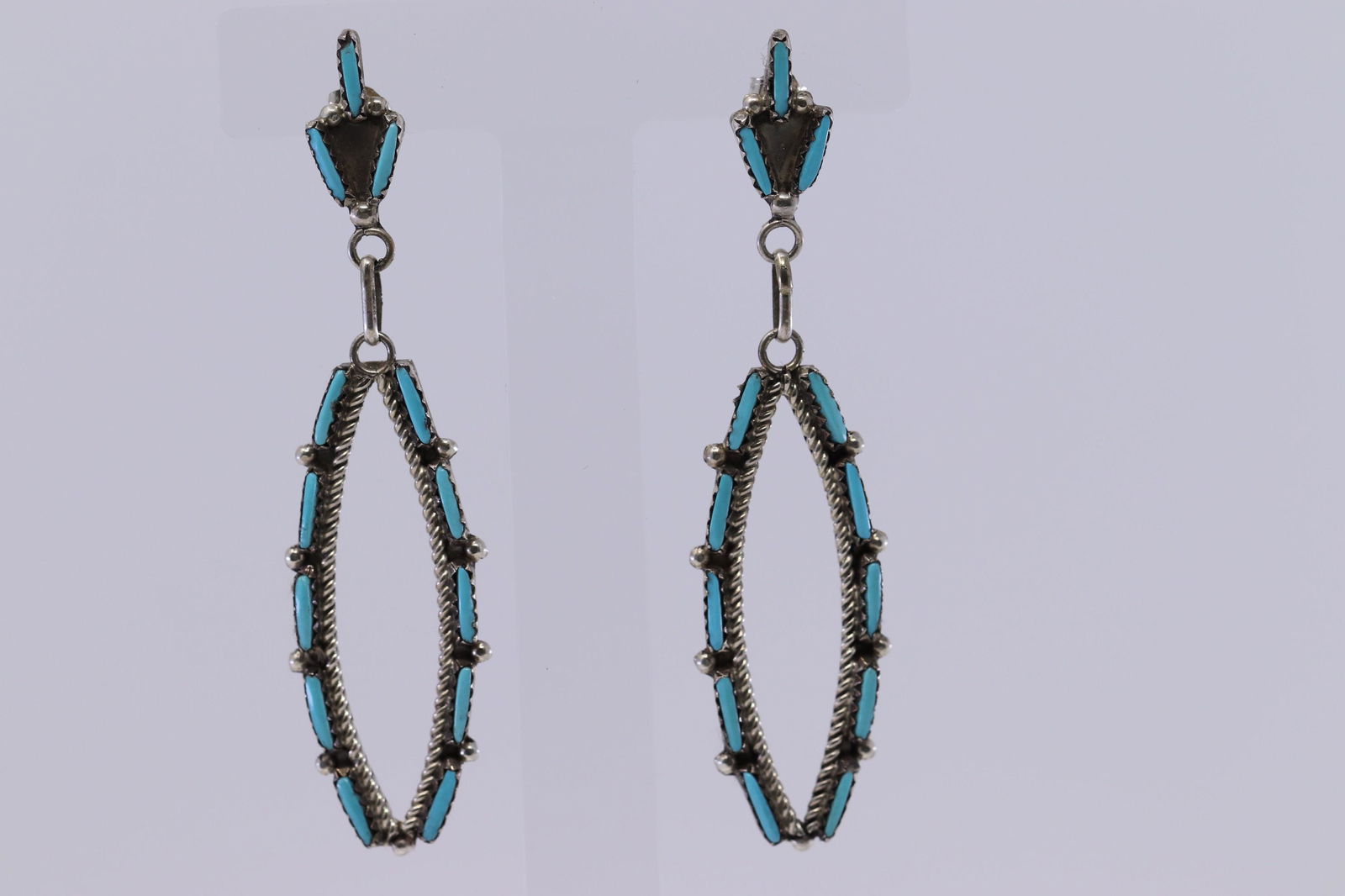 Native American Navajo Dangle Earrings (1 of 2)