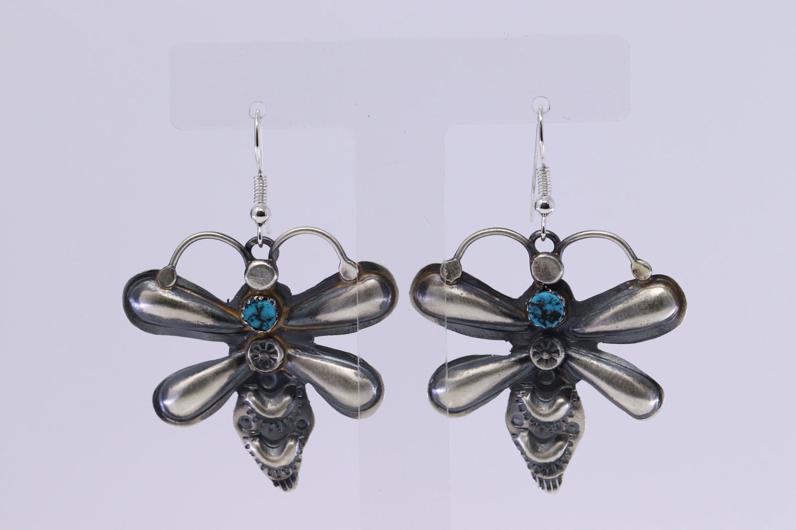 Native American Sterling Silver Turquoise Butterfly (1 of 3)