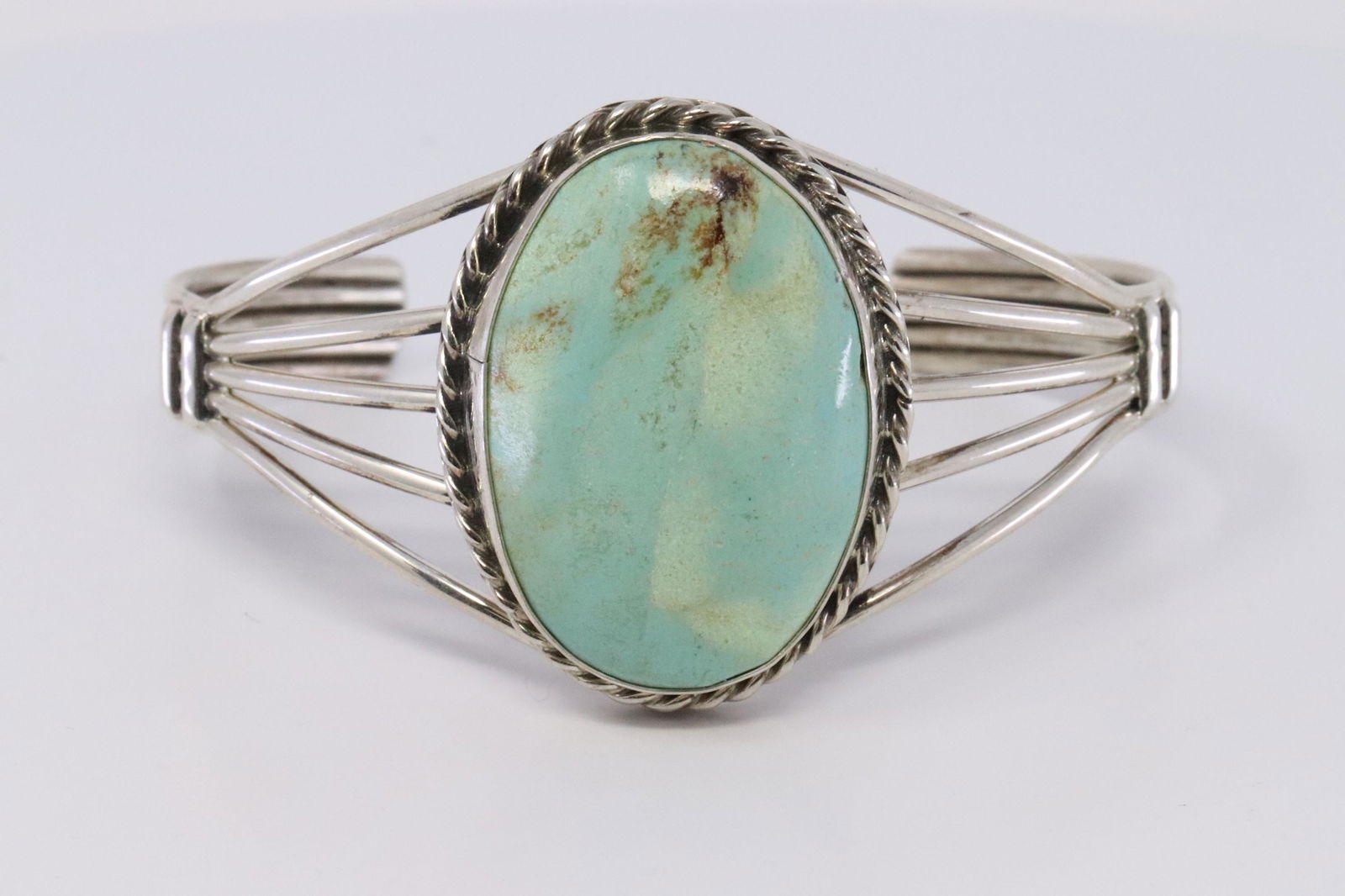 Navajo Betta Lee Royston Turquoise Cuff Bracelet (1 of 4)