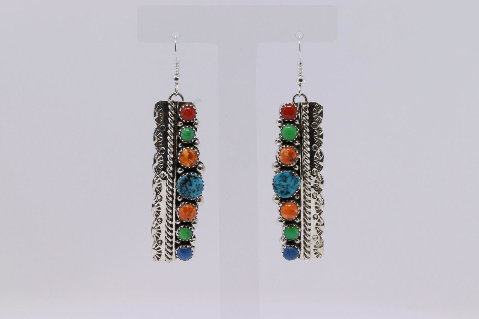 Native American Navajo Handmade Sterling Silver Multi (1 of 4)