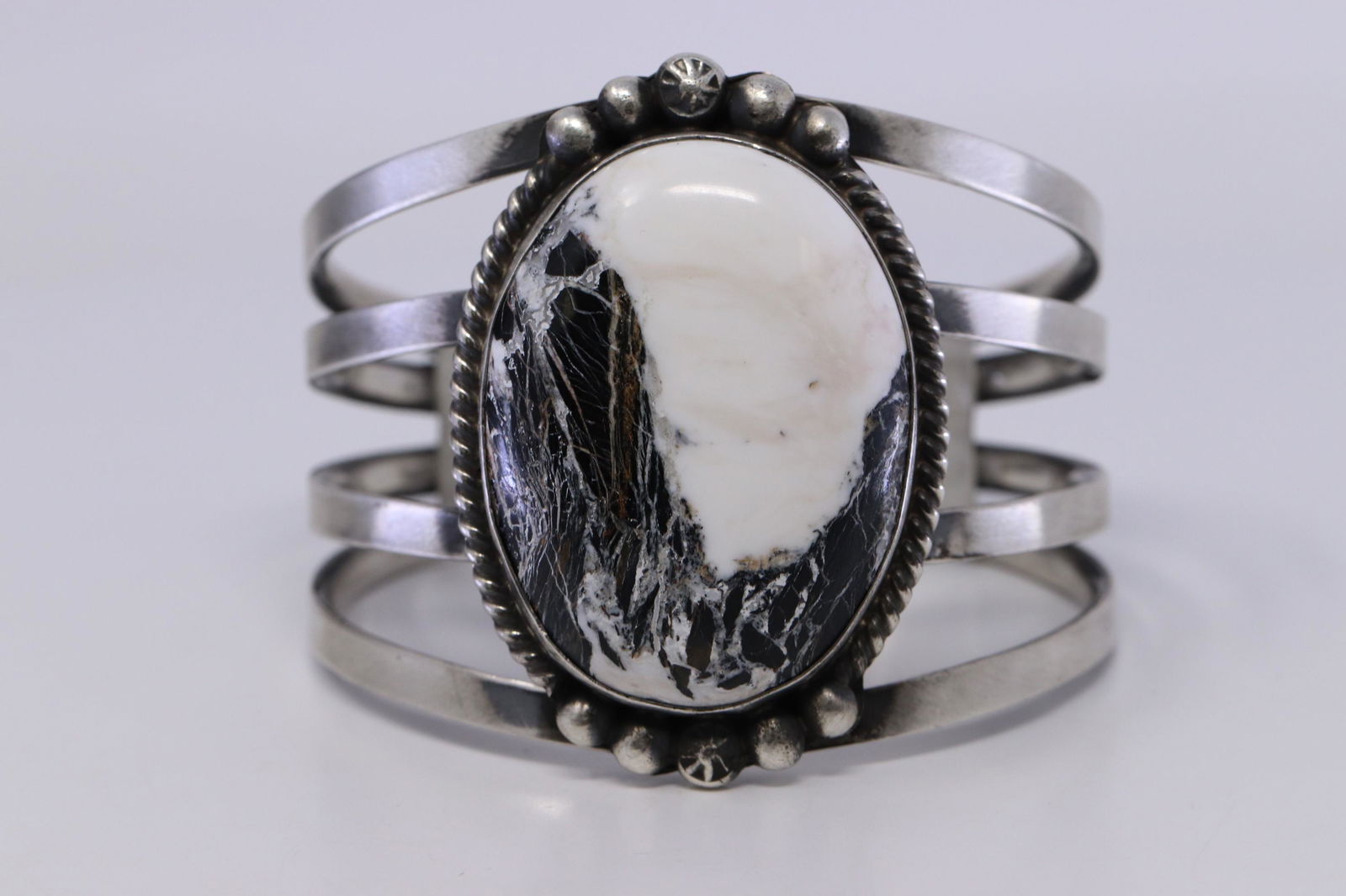 Native American Navajo Handmade Sterling Silver White (1 of 3)