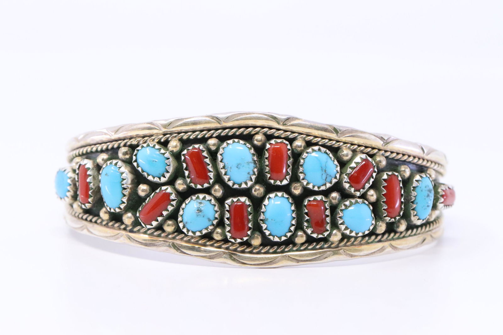 Native American Navajo Handmade Sterling Silver (1 of 4)