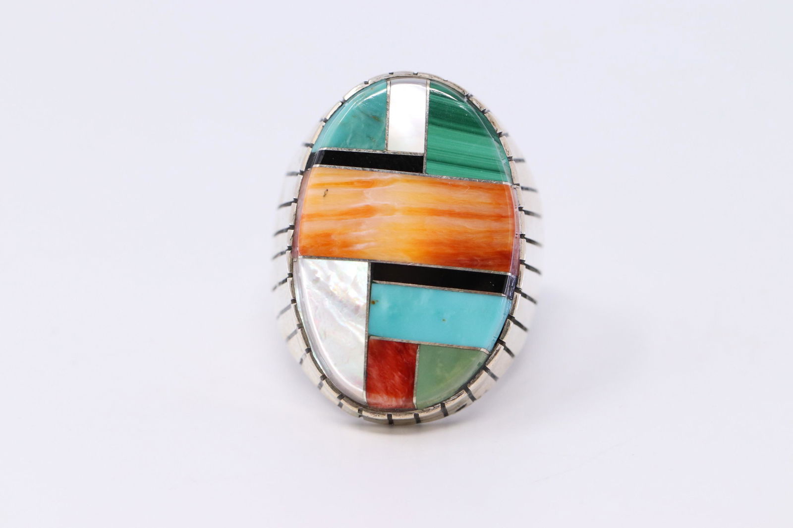 Native American Navajo Handmade Sterling Silver with (1 of 4)